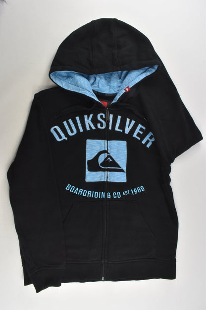 Quiksilver Size 12 Hooded Zip Jumper