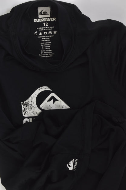 Quiksilver Size 12 Rashie Top