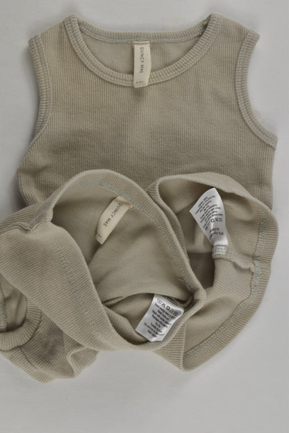 Quincy Mae Size 00 Ribbed Outfit