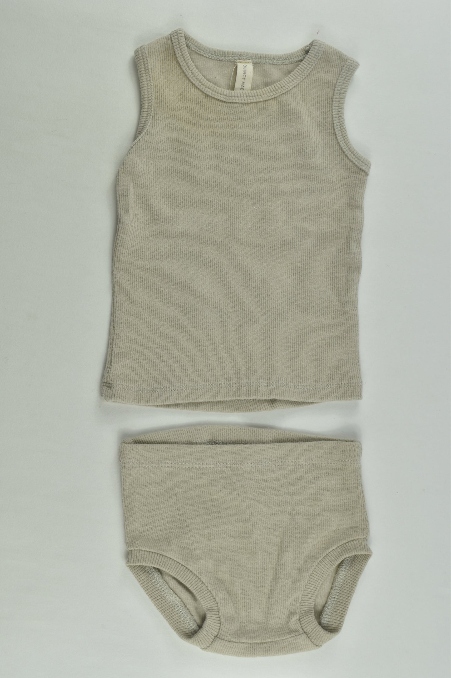 Quincy Mae Size 00 Ribbed Outfit
