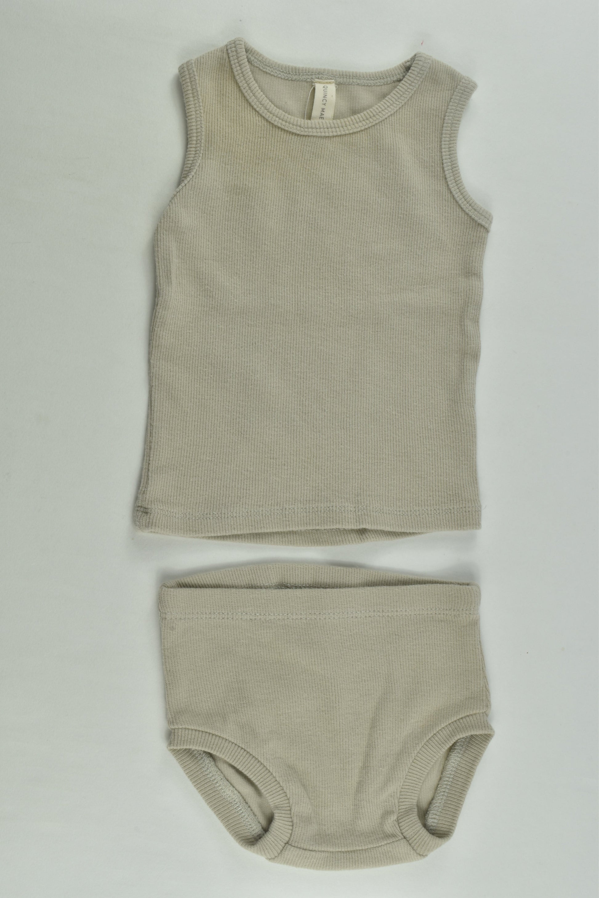 Quincy Mae Size 00 Ribbed Outfit