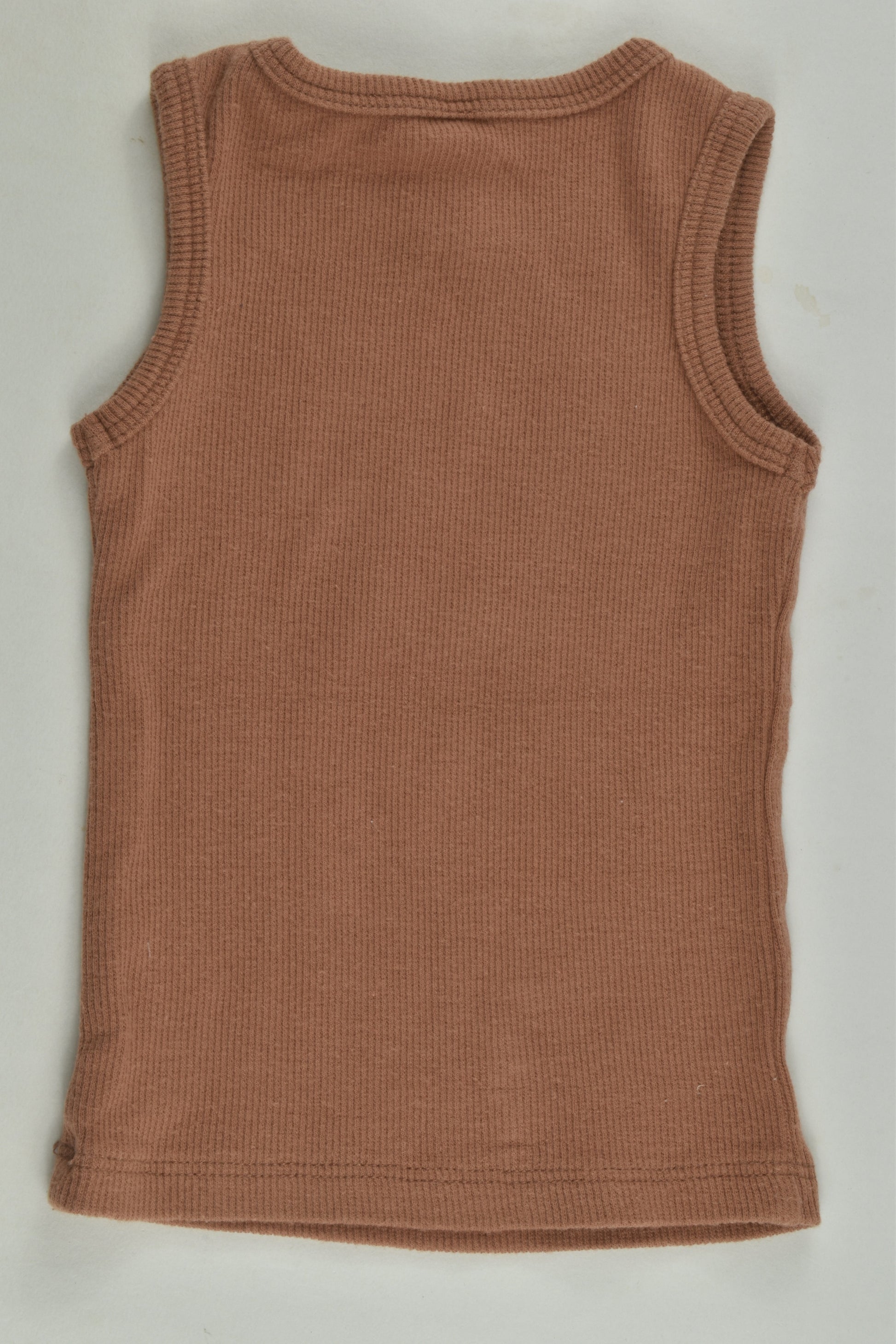 Quincy Mae Size 00 Ribbed Singlet
