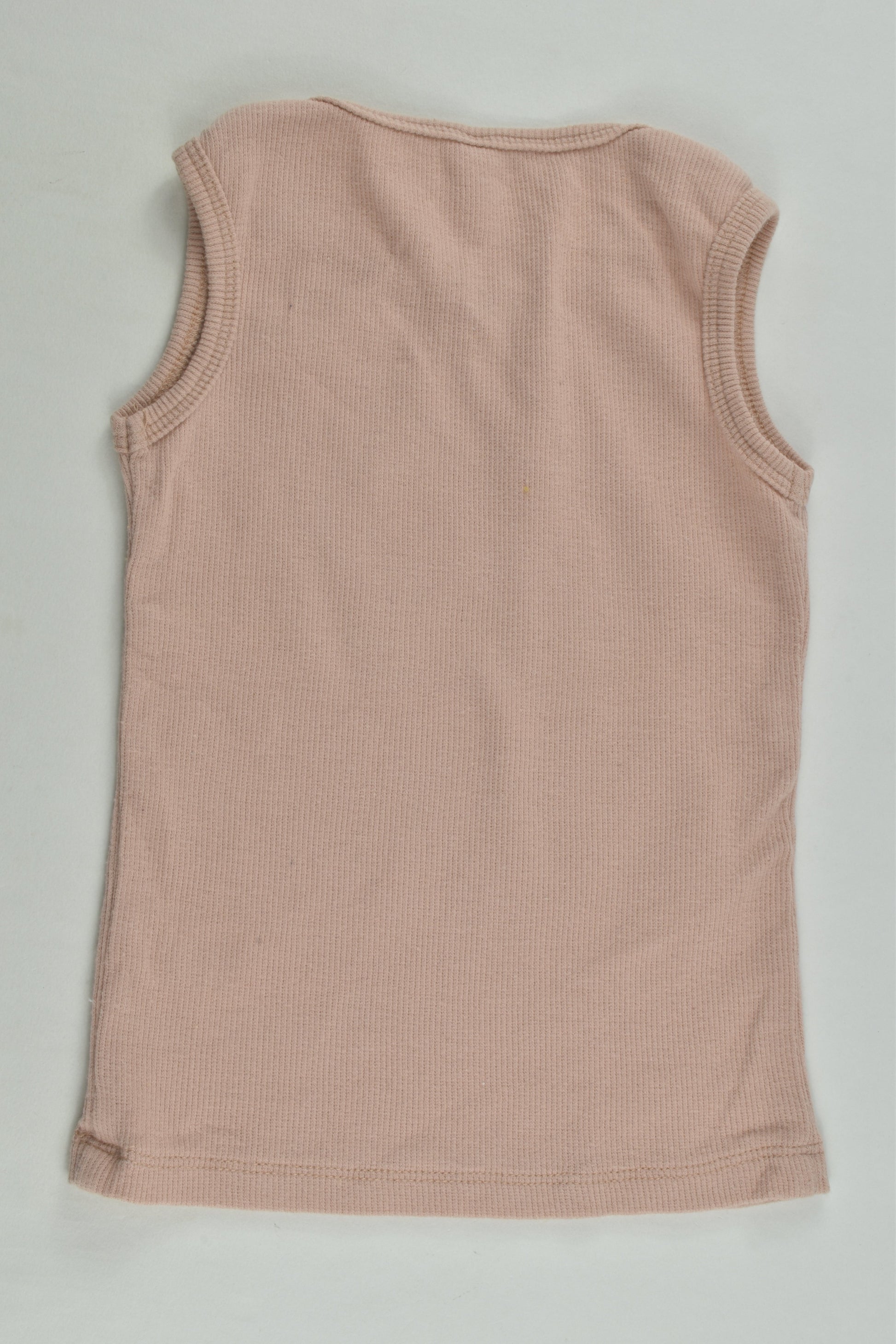 Quincy Mae Size 2 (18-24 months) Ribbed Tank Top