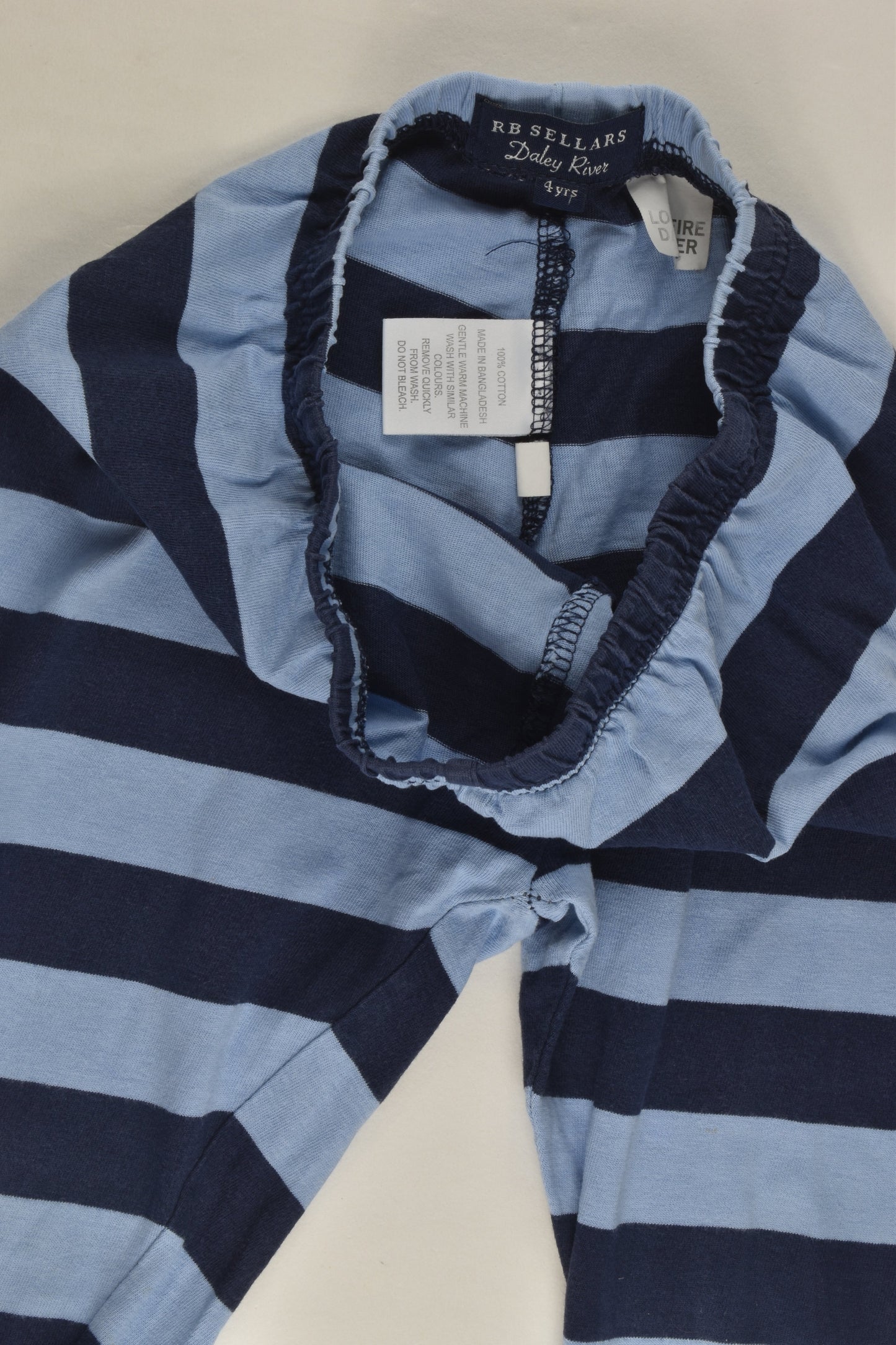 RB Sellars Size 4 'Grader Ahead' Pyjamas