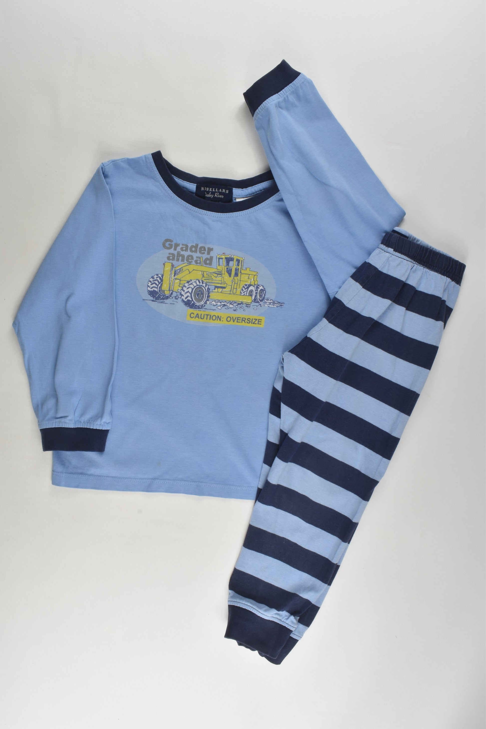 RB Sellars Size 4 'Grader Ahead' Pyjamas