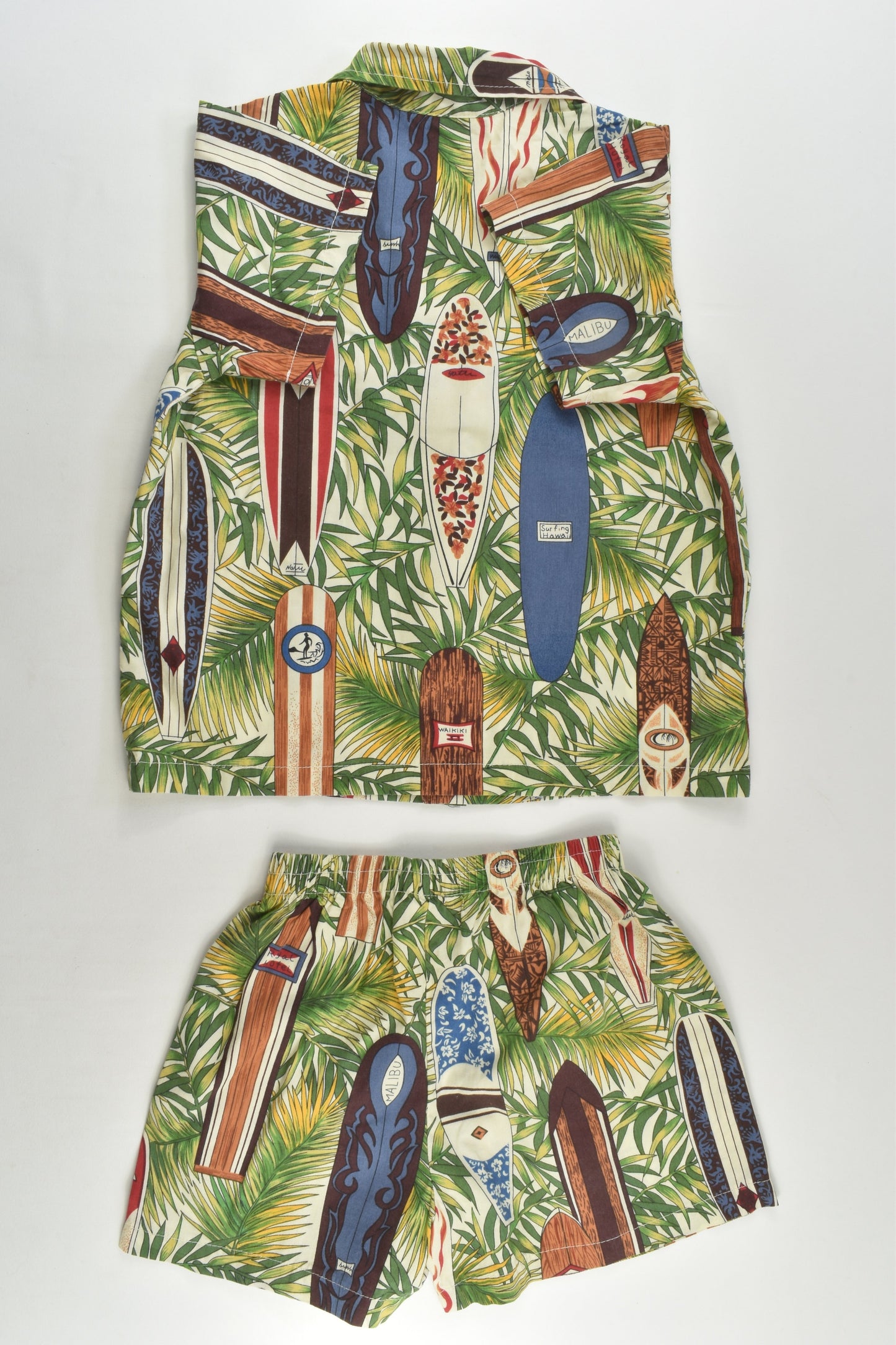 RJC Size 5 Hawaii Shirt and Shorts