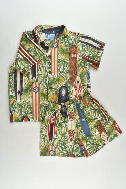 RJC Size 5 Hawaii Shirt and Shorts