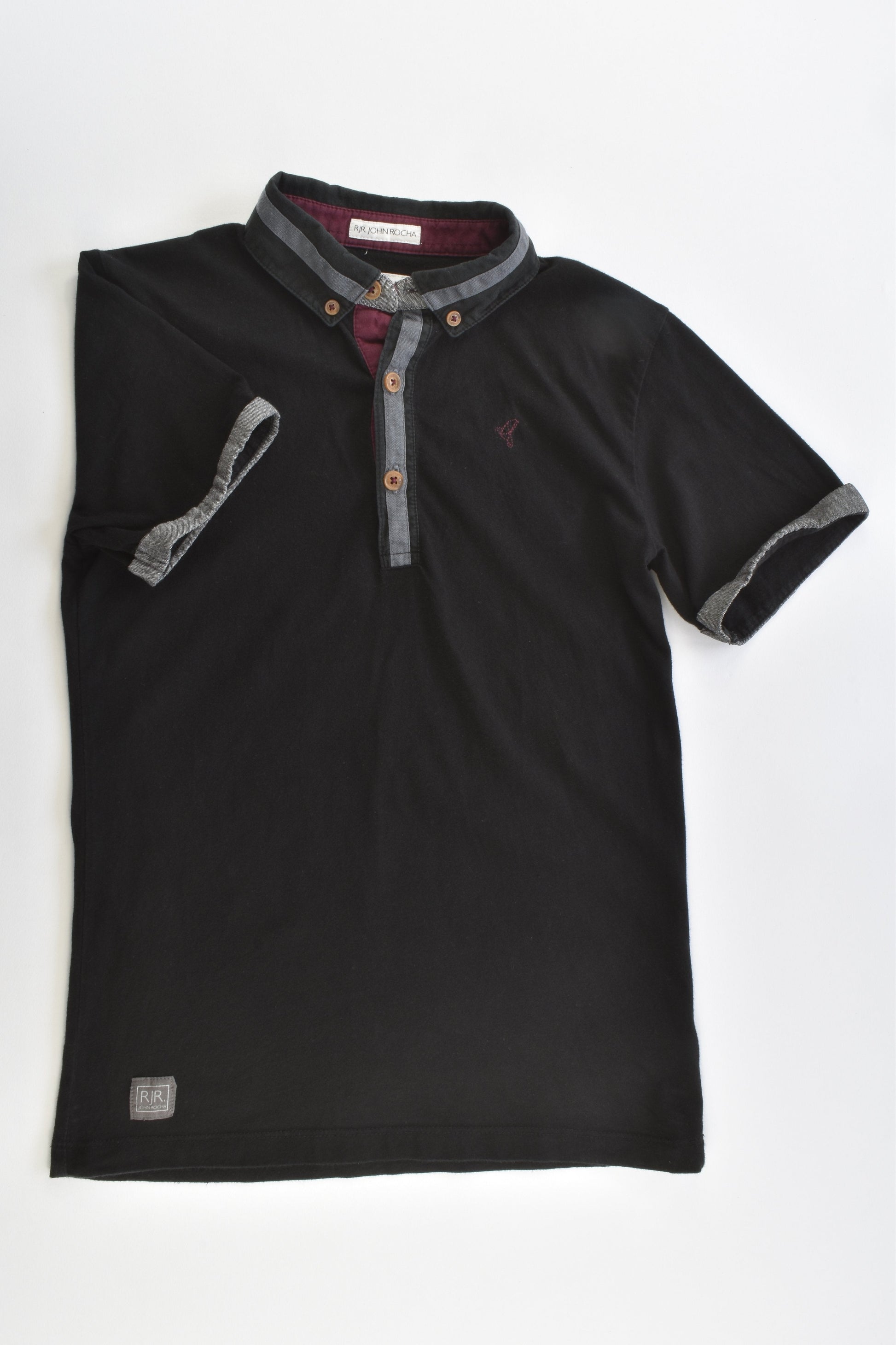 RJR. John Rocha Size 9-10 (140 cm) Collared T-shirt