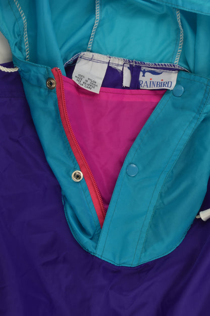 Rainbird Size approx 10-12 Vintage Lightweight Rain Jacket