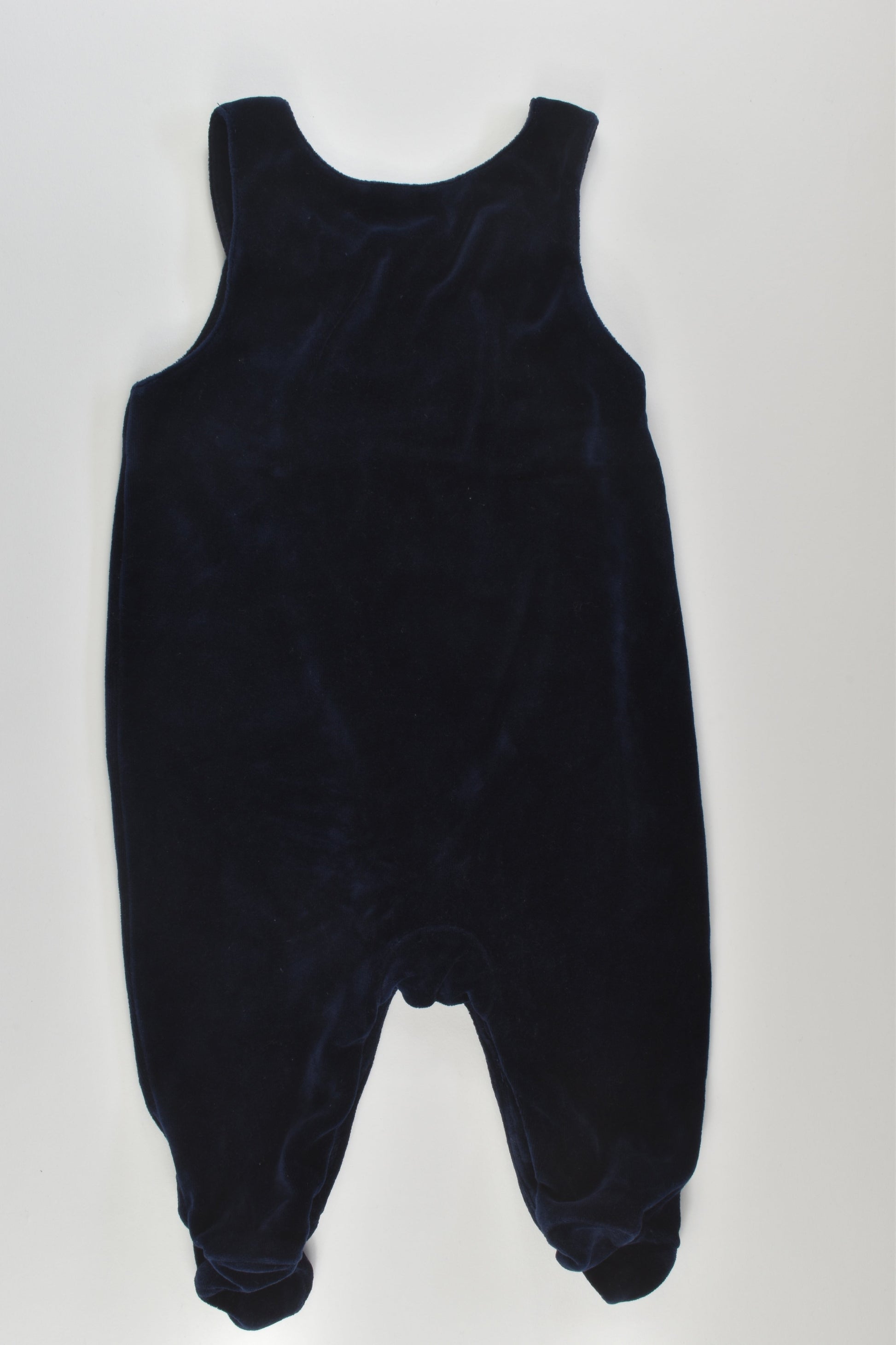 Ralph Lauren Size 000 (3 months) Velour Overalls