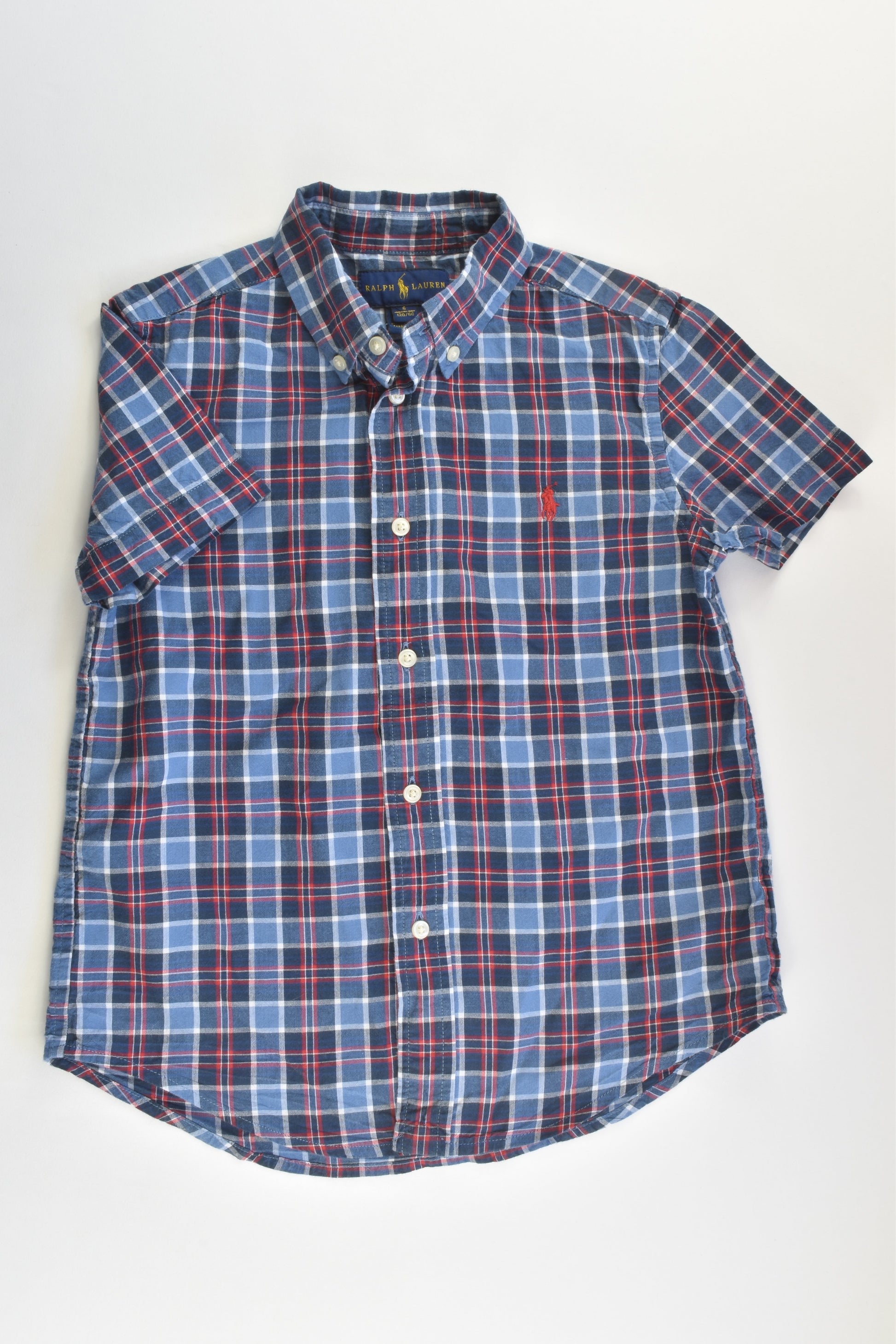 Ralph Lauren Size 6 Checked Shirt