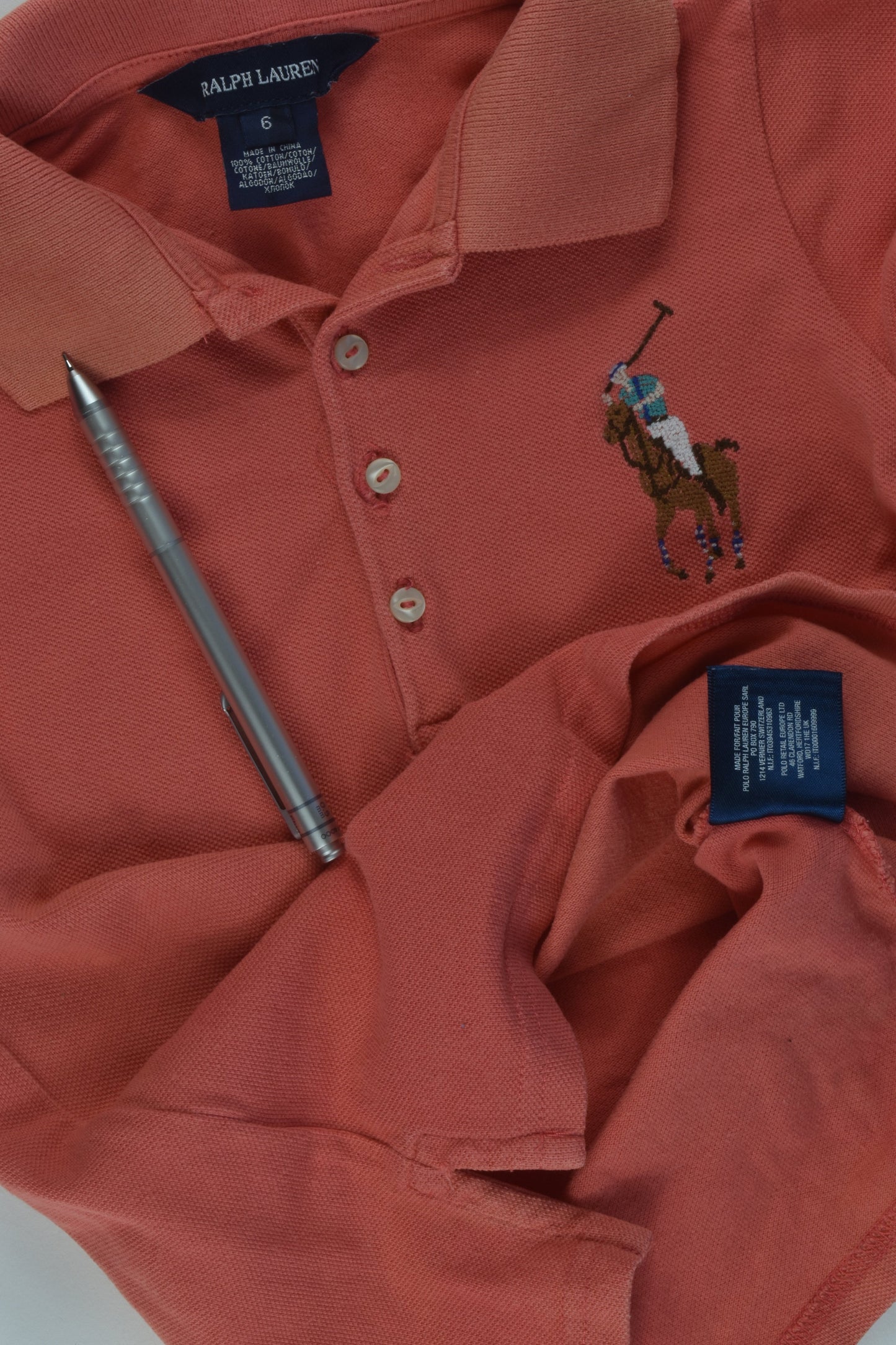 Ralph Lauren Size 6 Polo Shirt