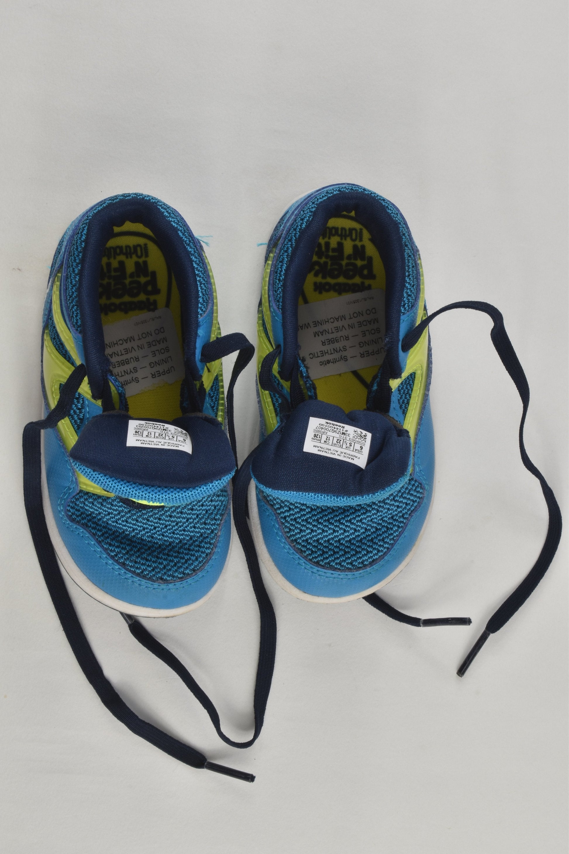 Reebok Size UK 5.5 Peek N' Fit Shoes