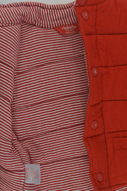 Rhubarb Size 1-2 Cord Vest