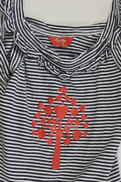 Rhubarb Size 7-8 Bird and Tree Tank Top