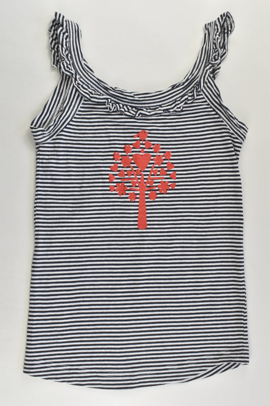 Rhubarb Size 7-8 Bird and Tree Tank Top