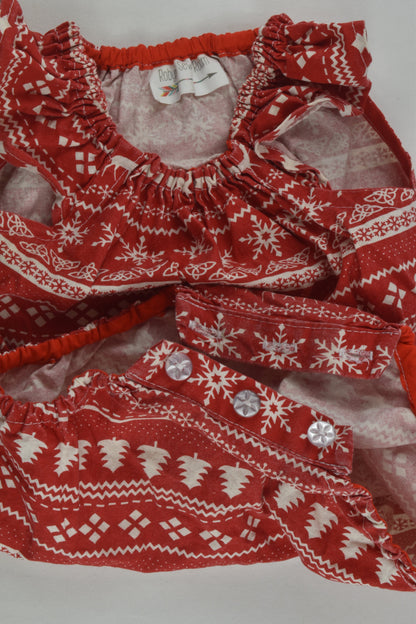 Robyn's Sewing Room Size 1 Christmas Bubble Romper