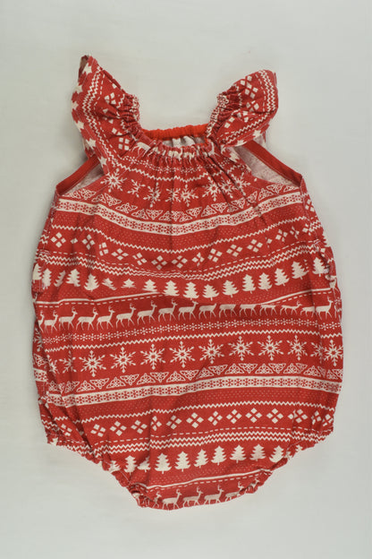 Robyn's Sewing Room Size 1 Christmas Bubble Romper