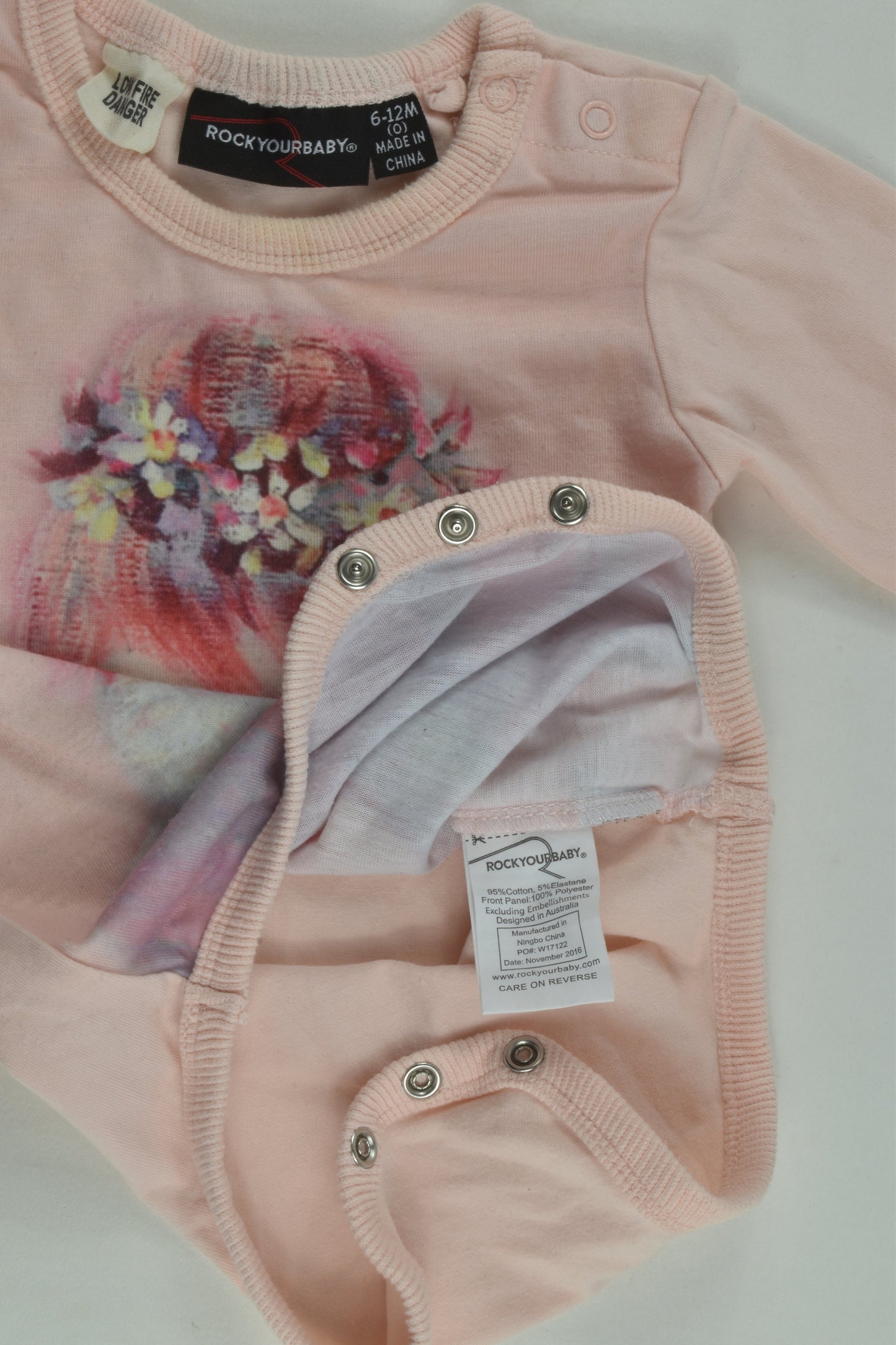 Rock Your Baby Size 0 Bodysuit