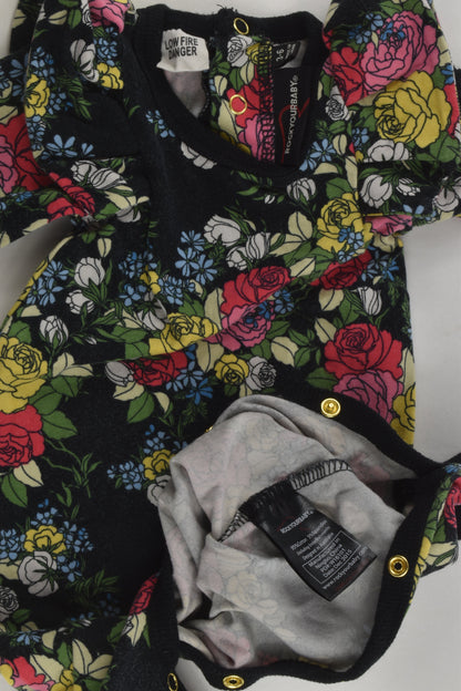 Rock Your Baby Size 00 Floral Romper