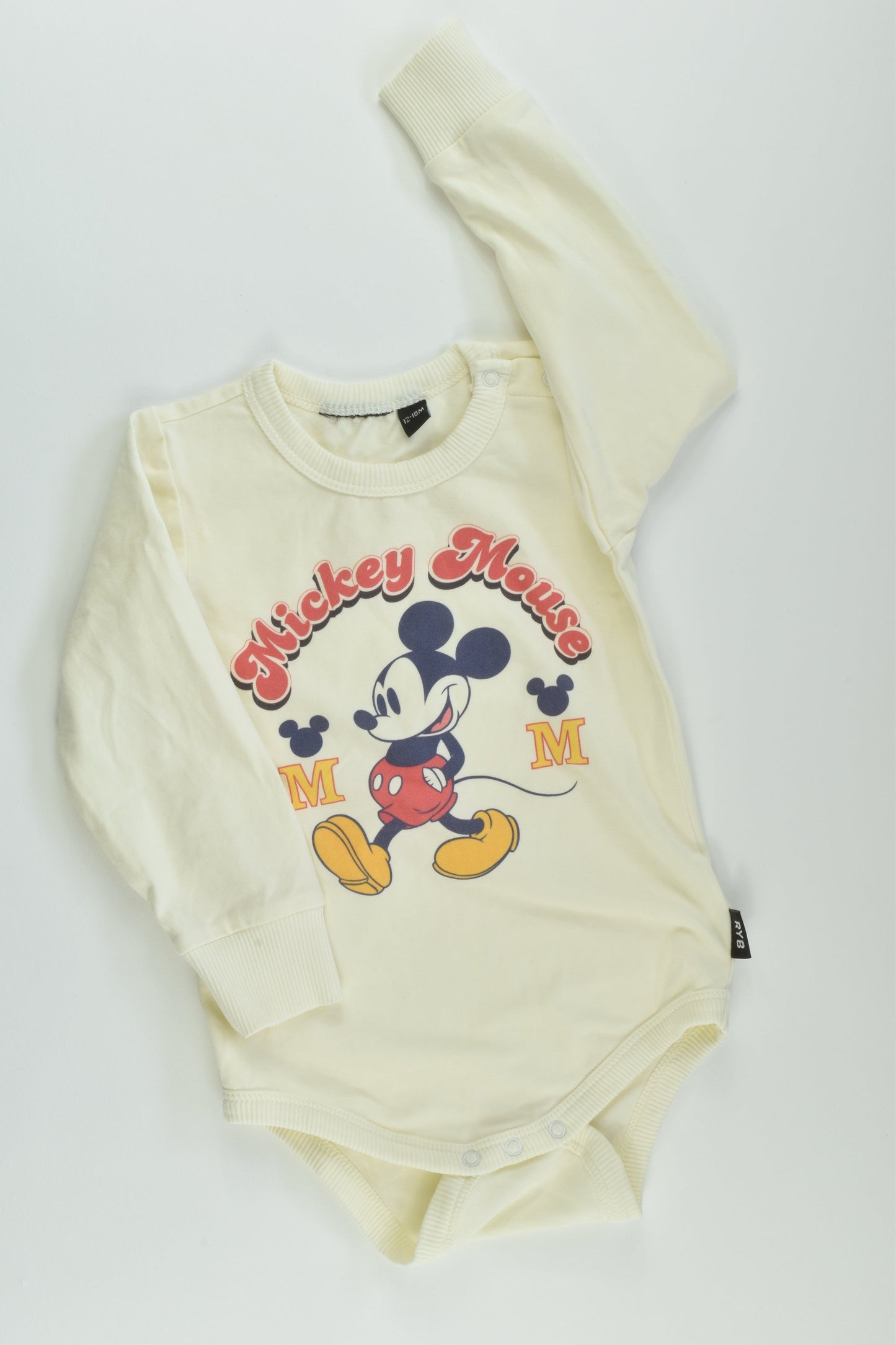 Rock Your Baby Size 1 Mickey Mouse Bodysuit