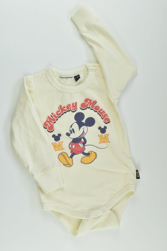 Rock Your Baby Size 1 Mickey Mouse Bodysuit