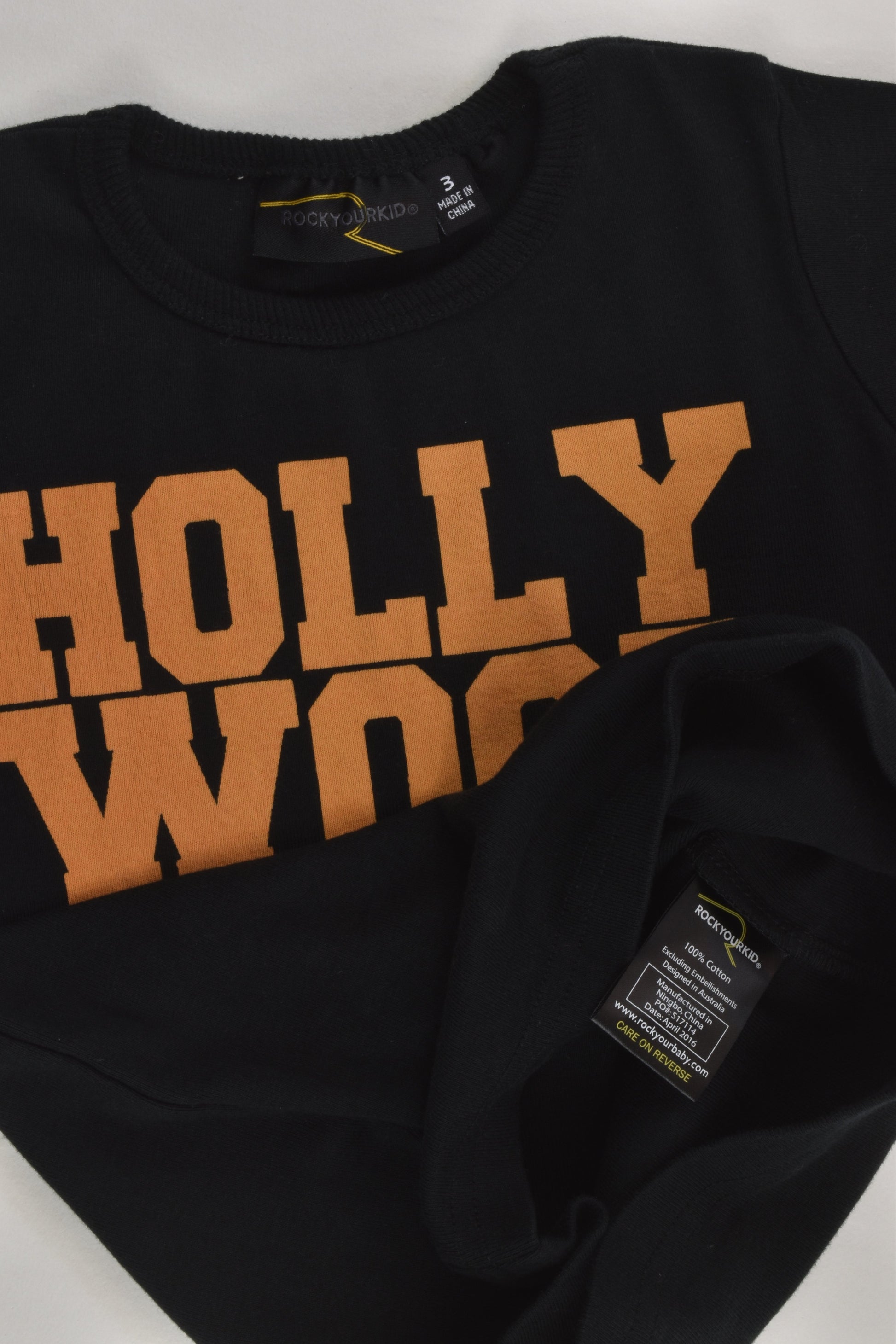 Rock Your Kid Size 3 'Hollywood' T-shirt