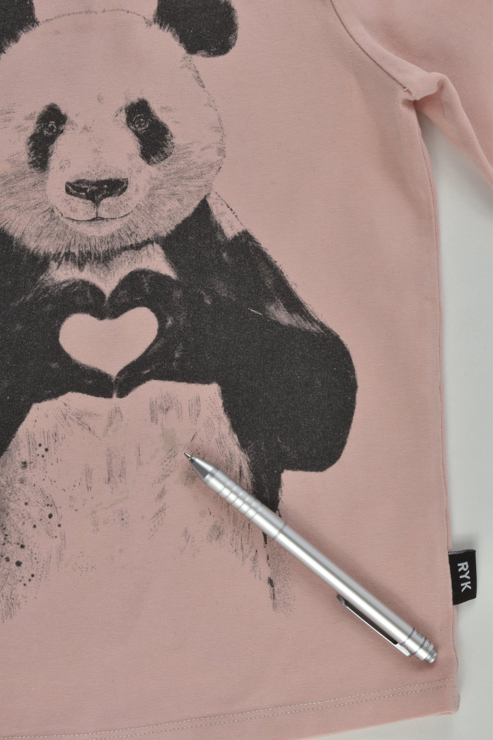 Rock Your Kid Size 3 Panda Top