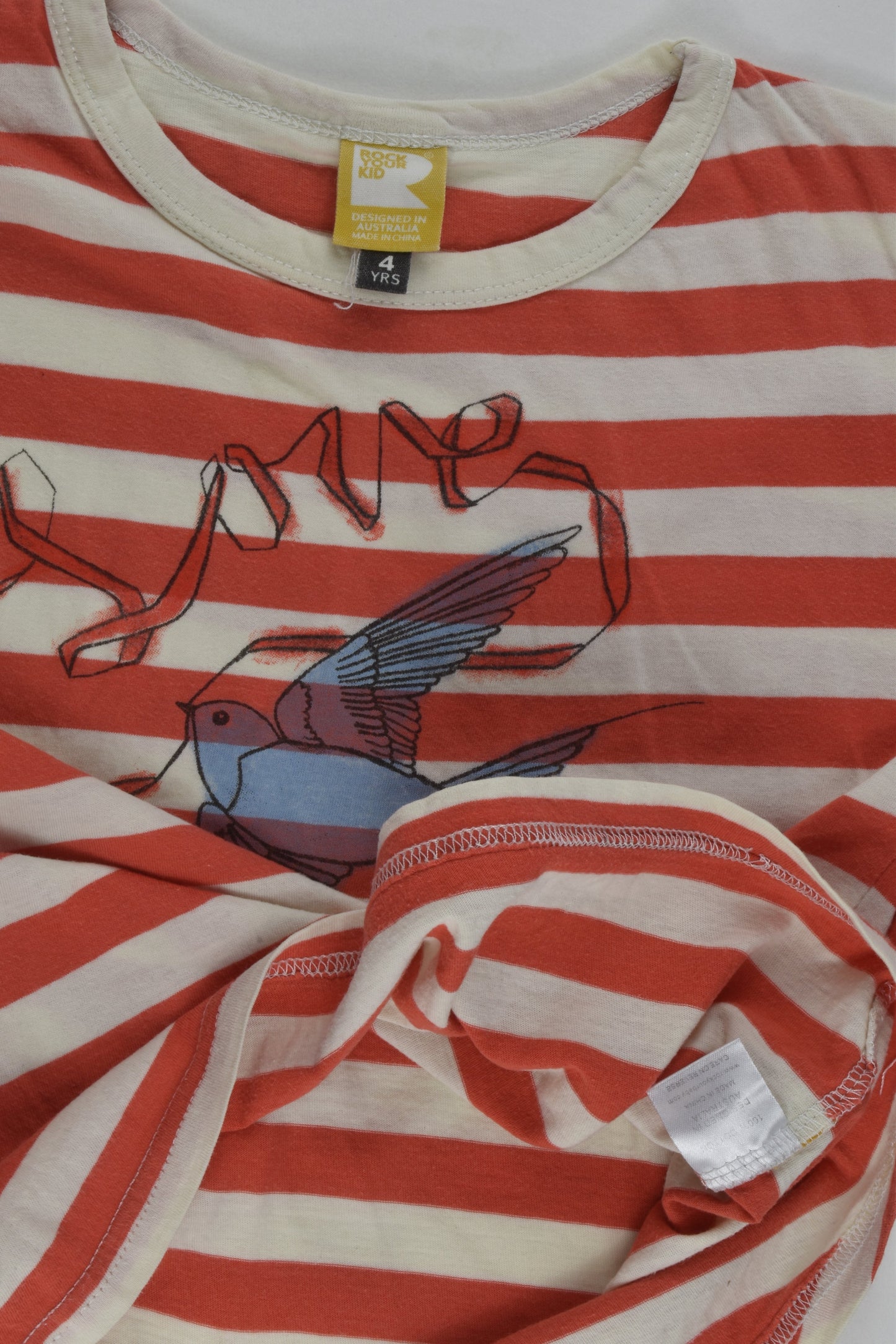 Rock Your Kid Size 4 'Love' T-shirt