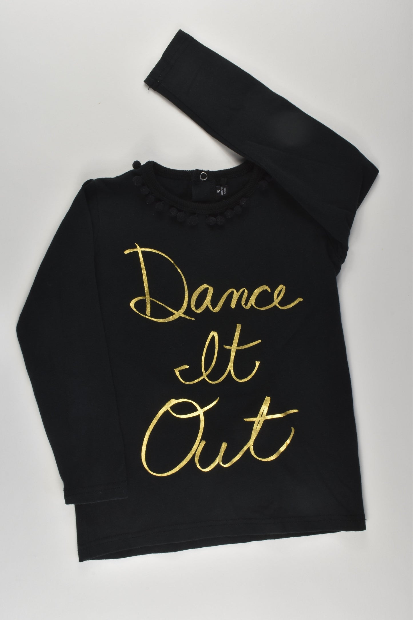 Rock Your Kid Size 5 'Dance It Out' Top