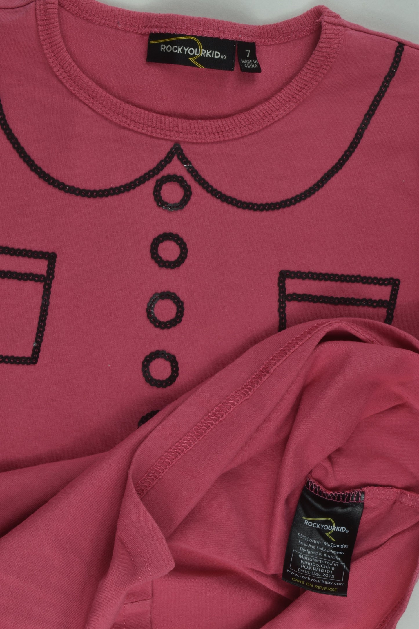 Rock Your Kid Size 7 Top