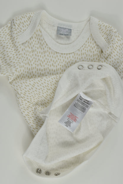 Rock-a-Bye Baby Boutique Size 0000 Bodysuit