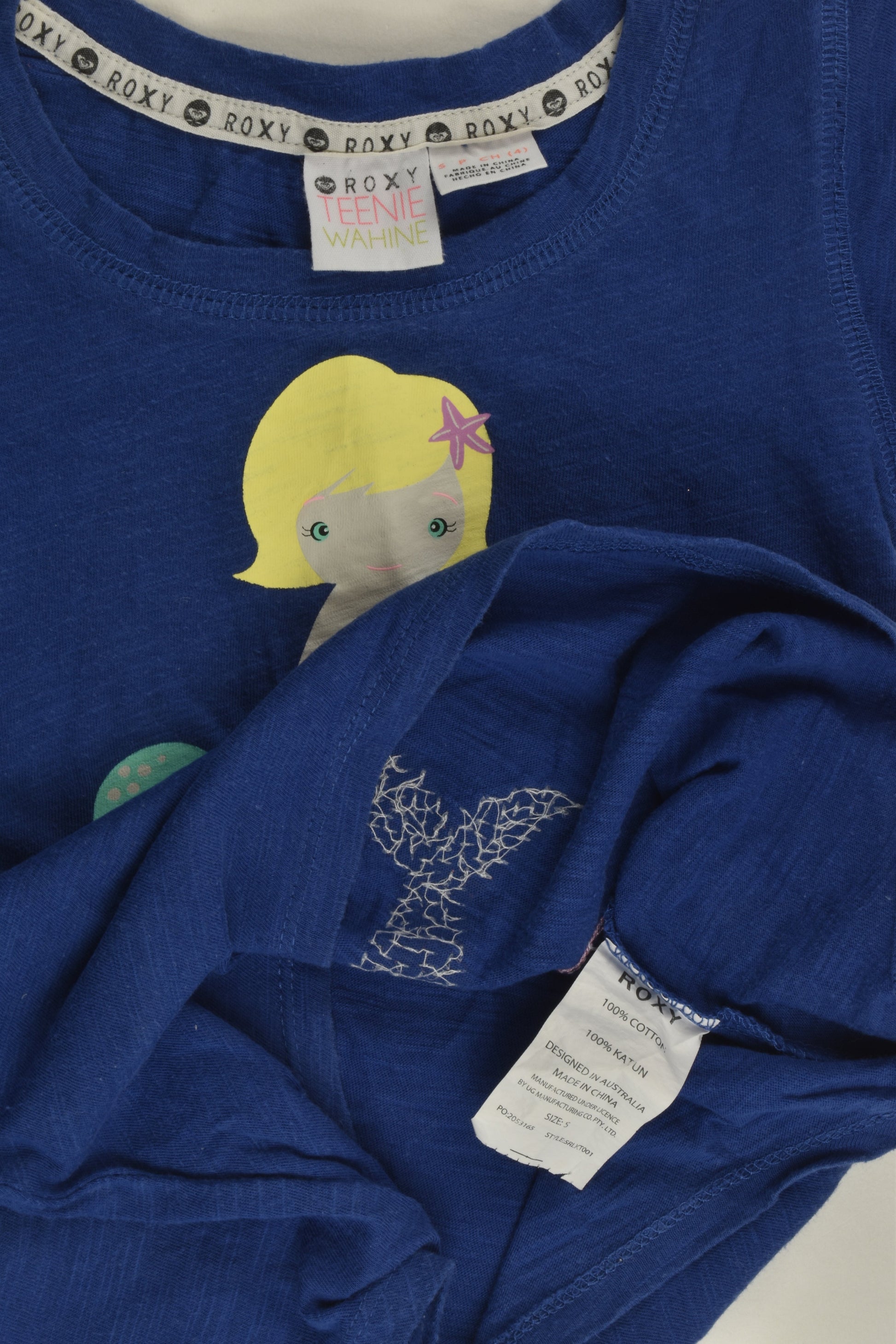 Roxy Size 4 Mermaid T-shirt