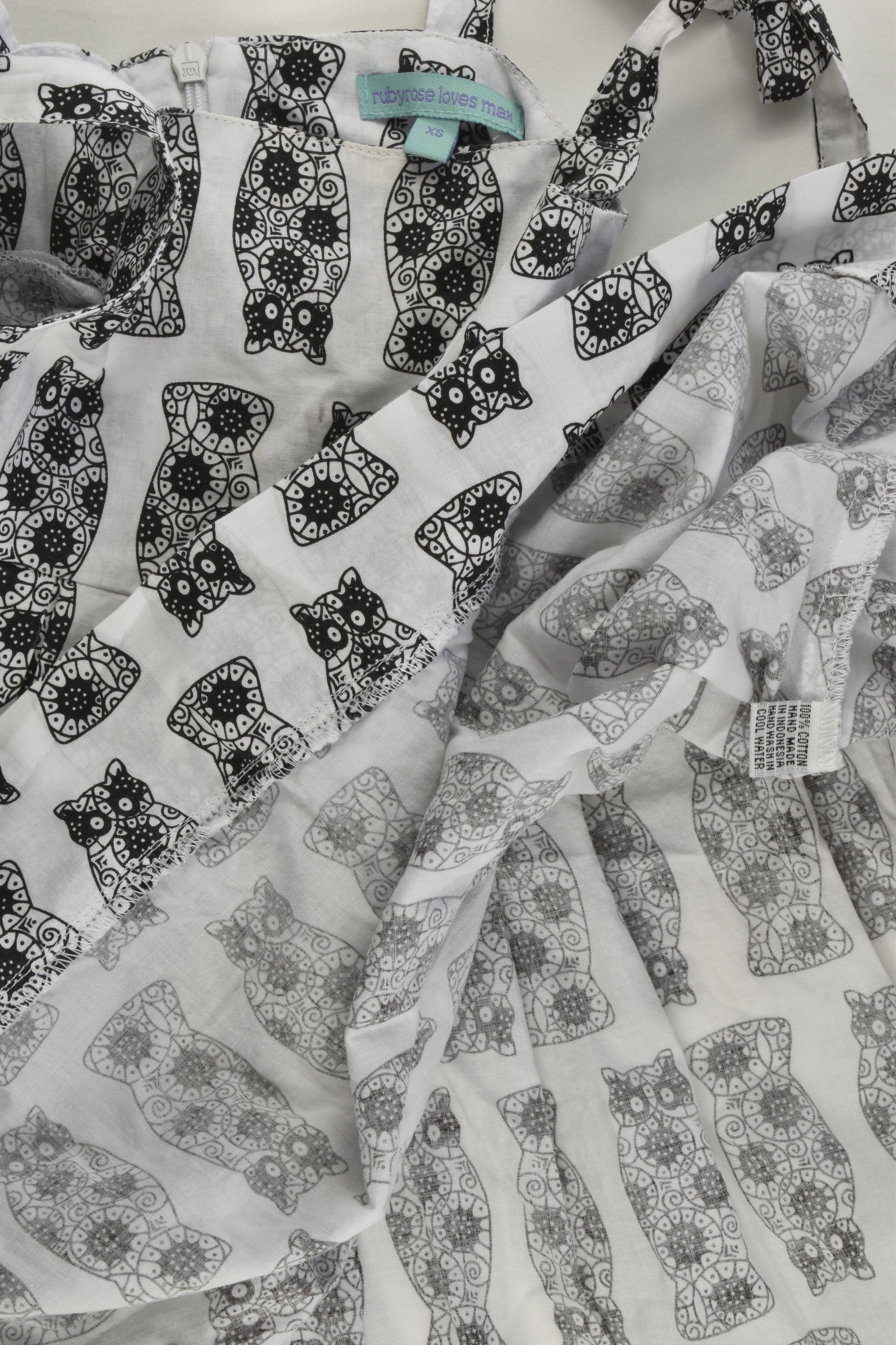 Rubyrose Loves Max Size 3 Handmade Owl Dress
