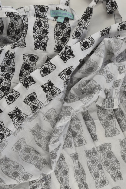 Rubyrose Loves Max Size 3 Handmade Owl Dress
