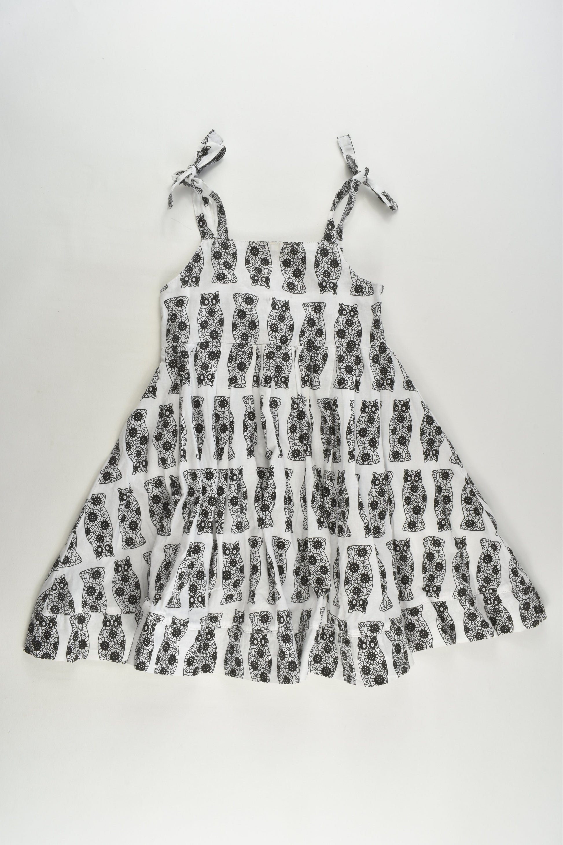 Rubyrose Loves Max Size 3 Handmade Owl Dress
