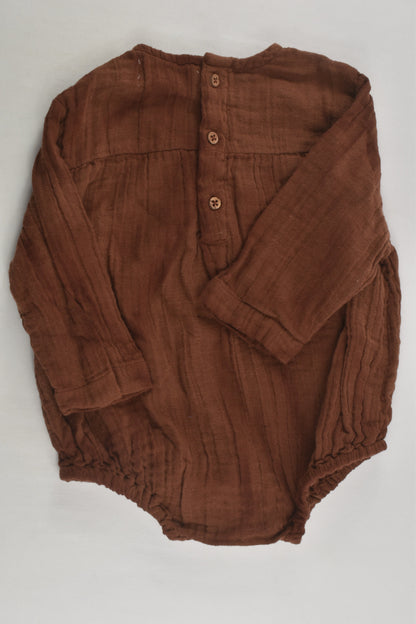 Ruffets & Co Size 00 Muslin Romper