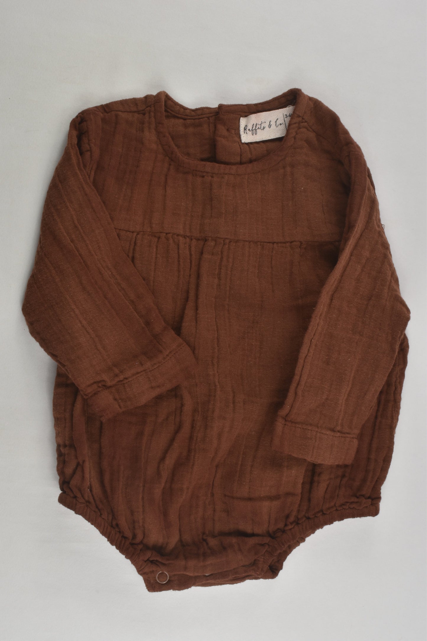 Ruffets & Co Size 00 Muslin Romper