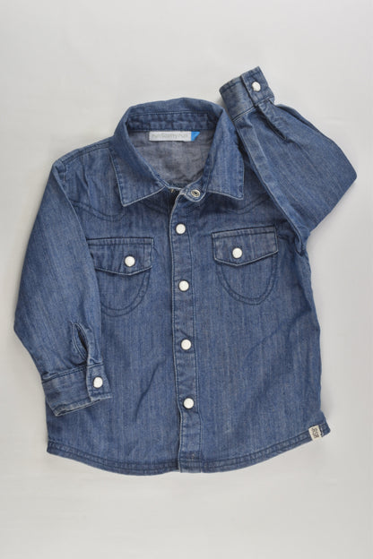 Run Scotty Run Size 1 Denim Shirt