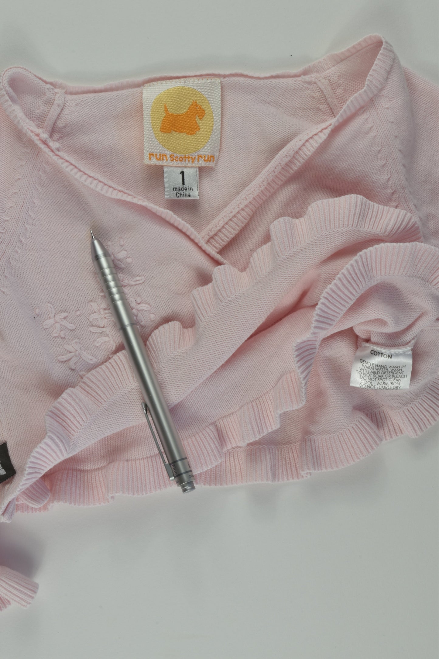 Run Scotty Run Size 1 Knit Cardigan