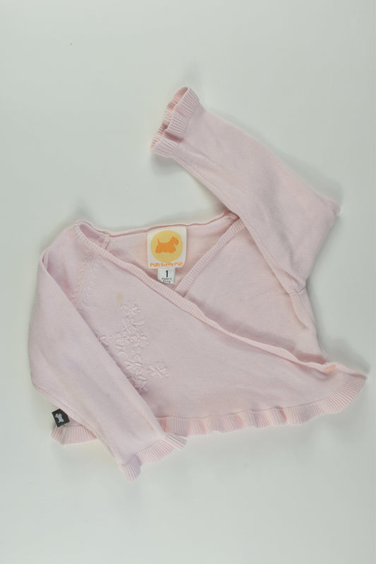 Run Scotty Run Size 1 Knit Cardigan