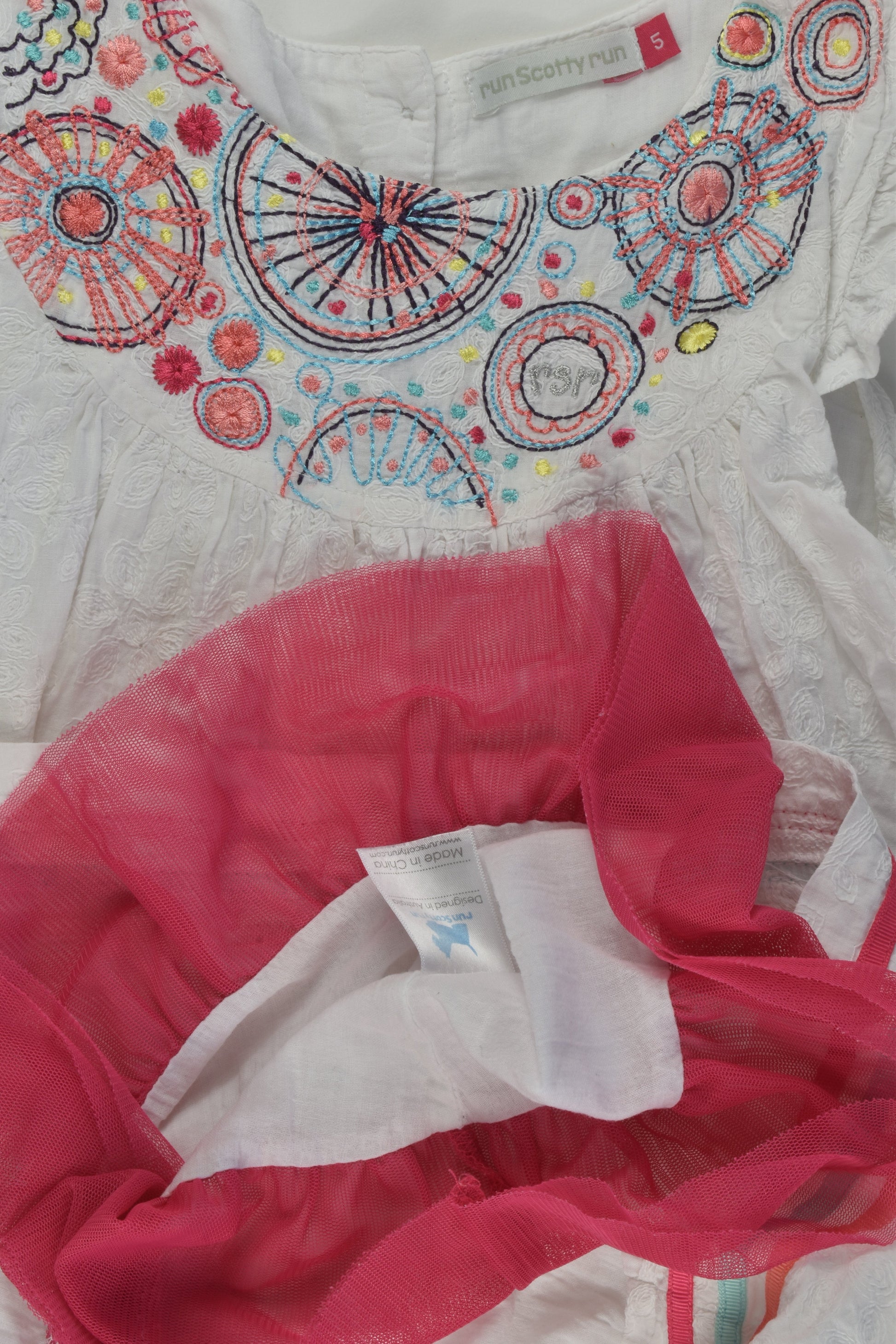 Run Scotty Run Size 5 Lined Dress
