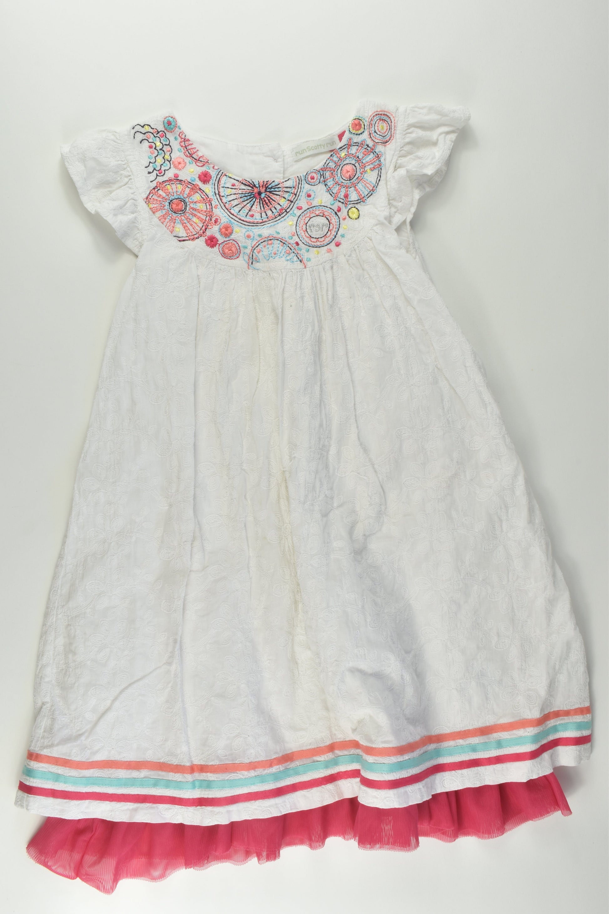 Run Scotty Run Size 5 Lined Dress