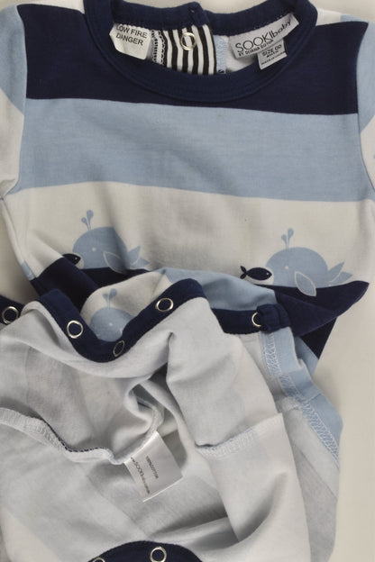 SOOKIbaby by Diana Dotur Size 00 (6 months) Romper
