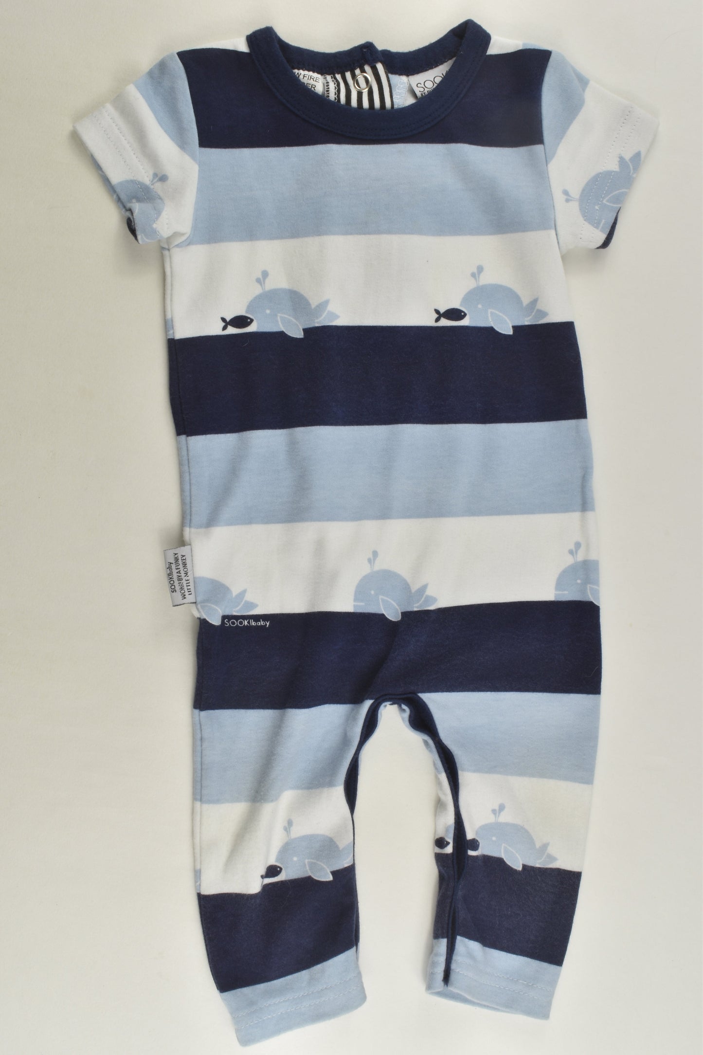 SOOKIbaby by Diana Dotur Size 00 (6 months) Romper