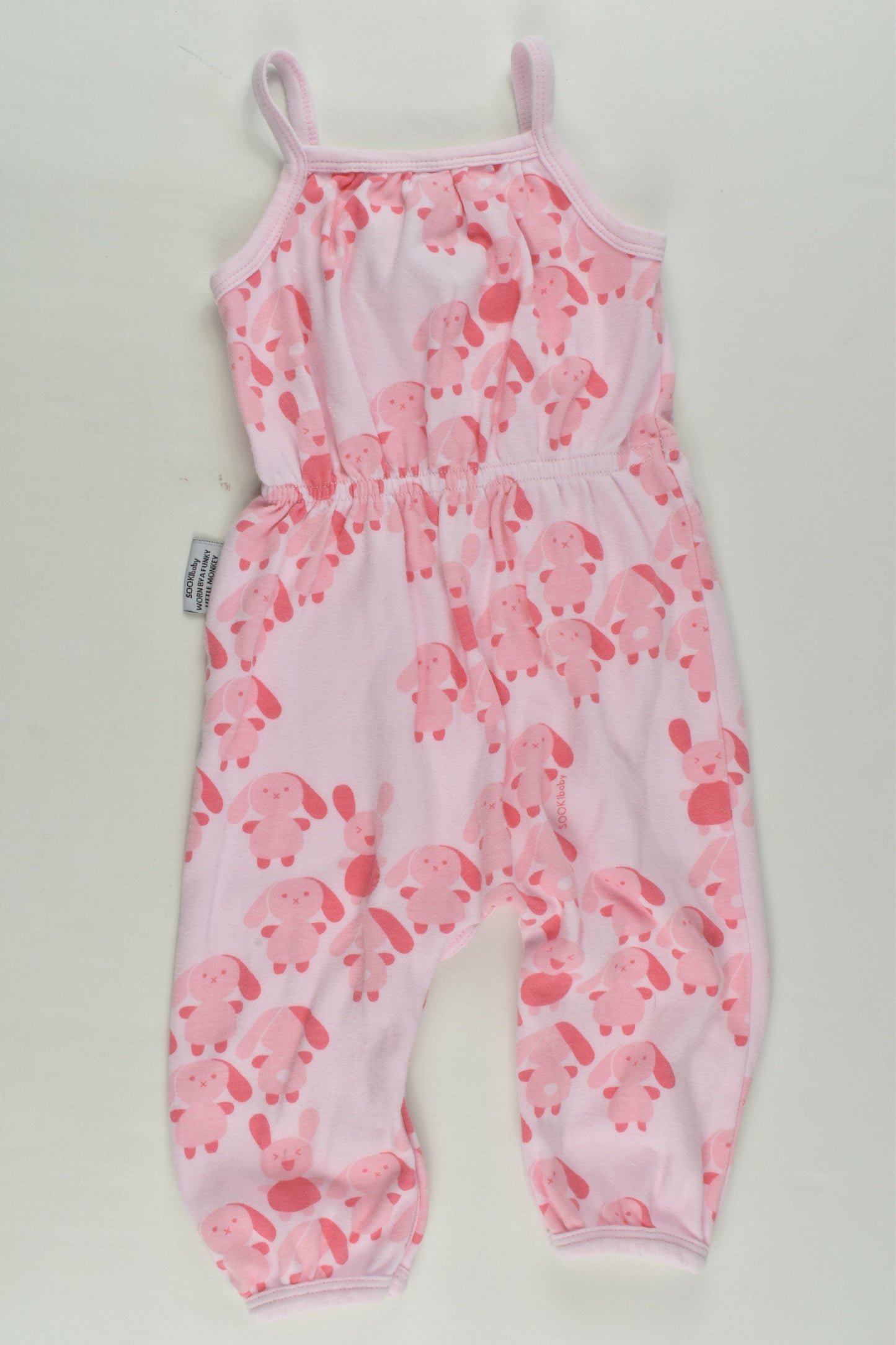 SOOKIbaby by Dijana Dotur Size 00 Bunnies Playsuit