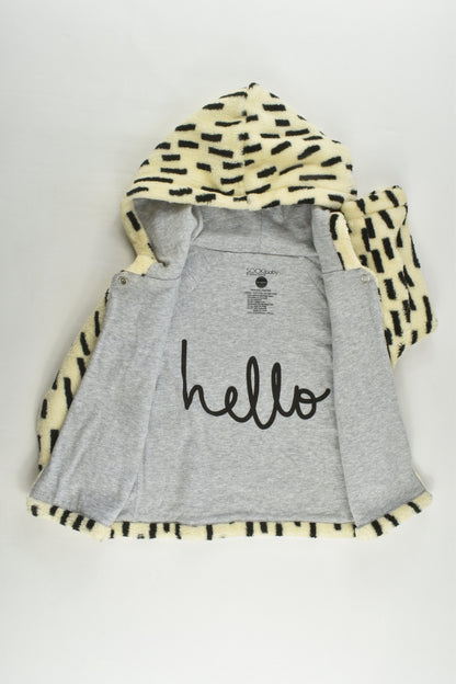 SOOKIbaby by Dijana Dotur Size 1 (12-18 months) Lined Fluffy Jacket