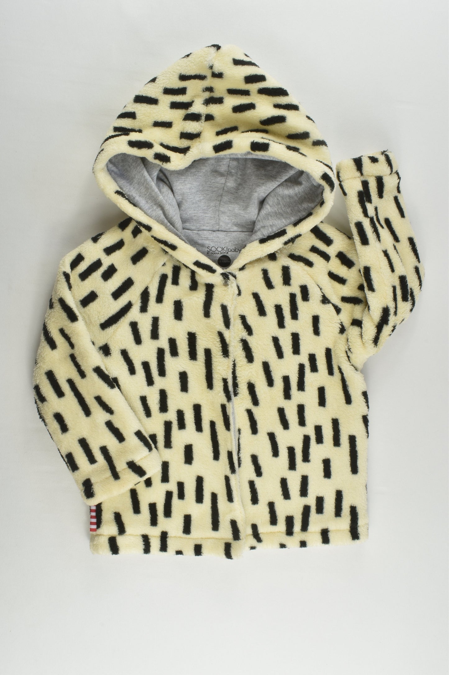SOOKIbaby by Dijana Dotur Size 1 (12-18 months) Lined Fluffy Jacket