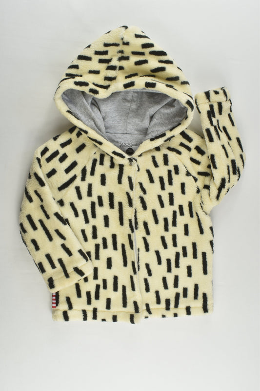 SOOKIbaby by Dijana Dotur Size 1 (12-18 months) Lined Fluffy Jacket