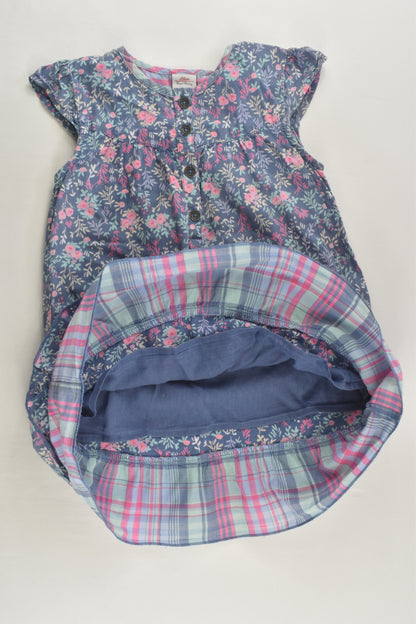 S. Oliver Size 3 (98 cm) Lined Floral Dress